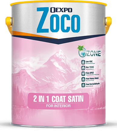 OEXPO ZOCO 2 IN 1 COAT SATIN FOR INTERIOR 4375L